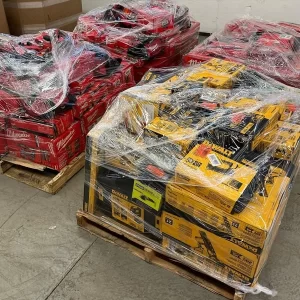 Dewalt-Ryobi-Milwaukee Pallet Liquidation Wholesale